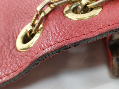 LOUIS VUITTON CA 4115 RFID Unverified Monogram Louis Vuitton Chain Shoulder Bag