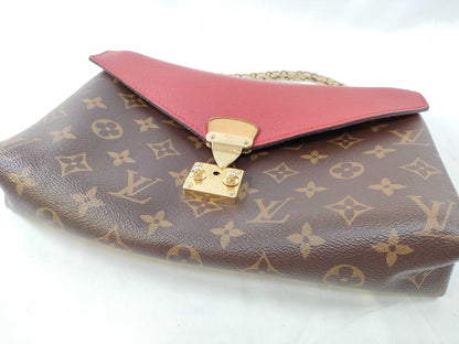 LOUIS VUITTON CA 4115 RFID Unverified Monogram Louis Vuitton Chain Shoulder Bag