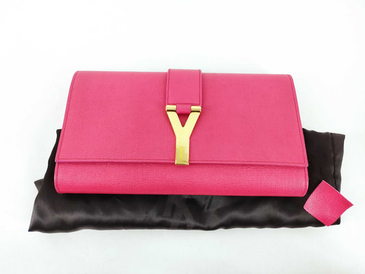 Yves Saint Laurent Chain Shoulder Bag Clutch Bag