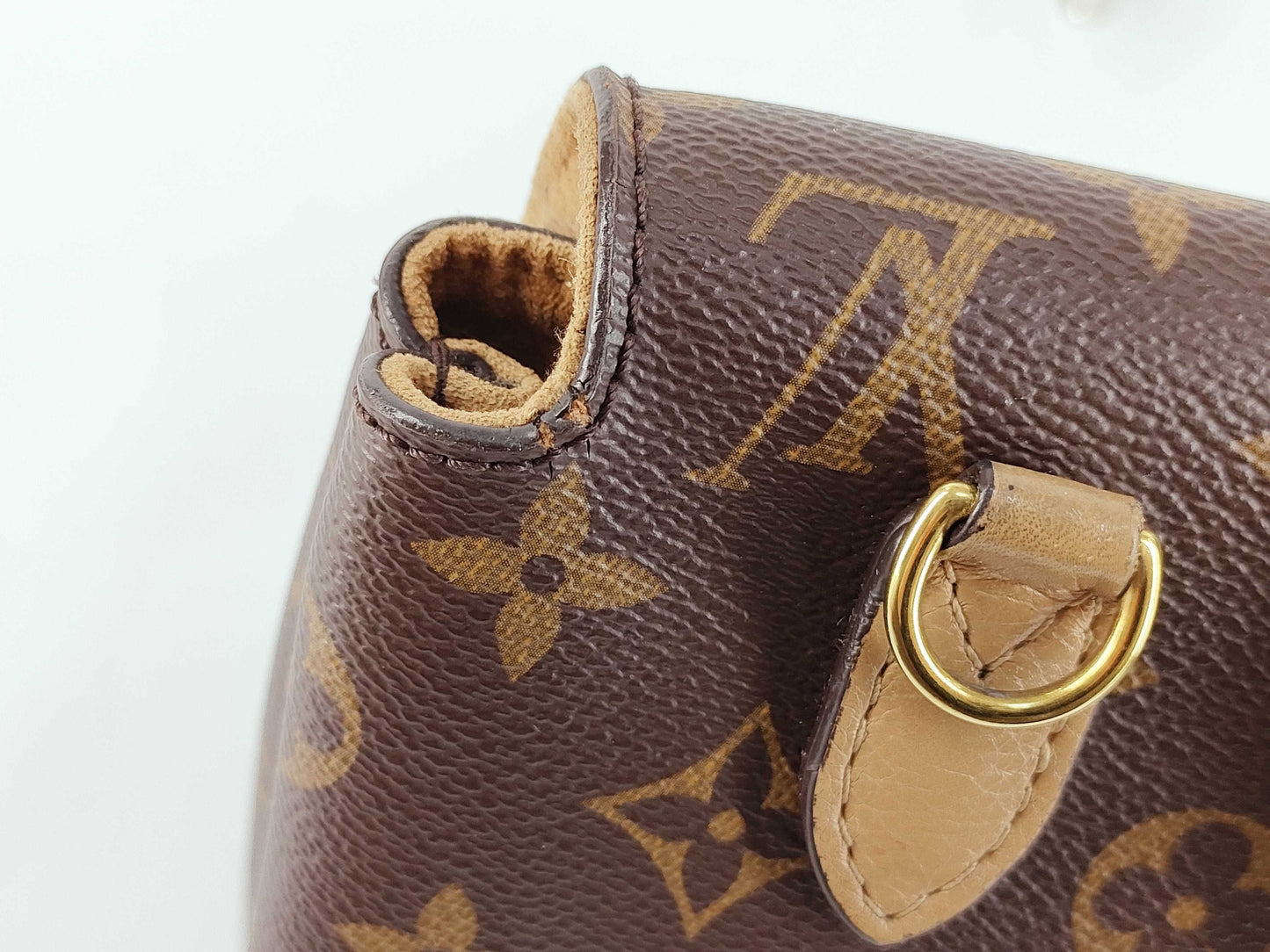LOUIS VUITTON AR2189 Monogram Louis Vuitton Message Shoulder Bag Handbag