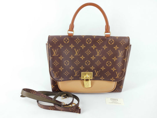 LOUIS VUITTON AR2189 Monogram Louis Vuitton Message Shoulder Bag Handbag