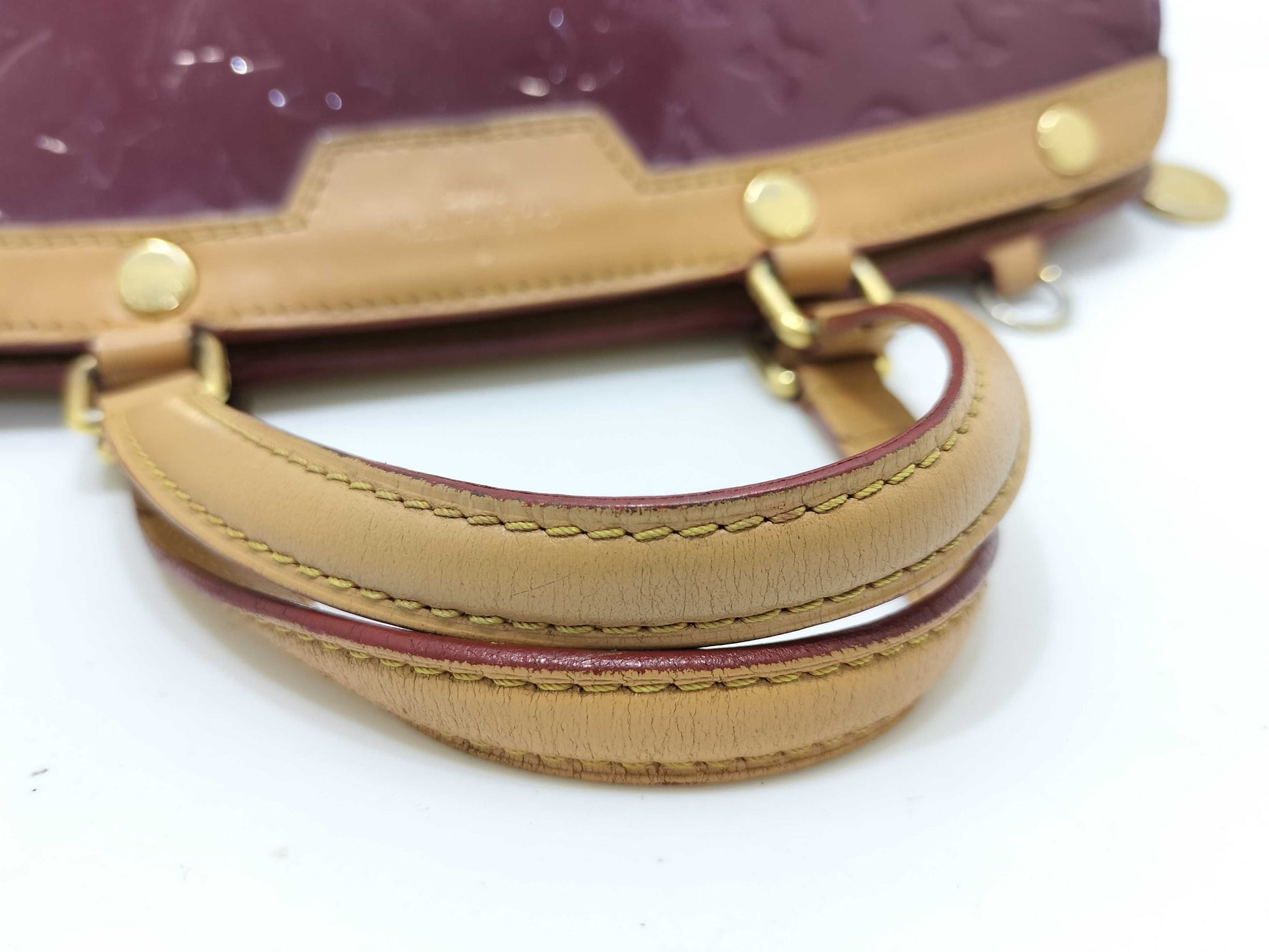 LOUIS VUITTON SR 0154 Vernis Louis Vuitton Handbag