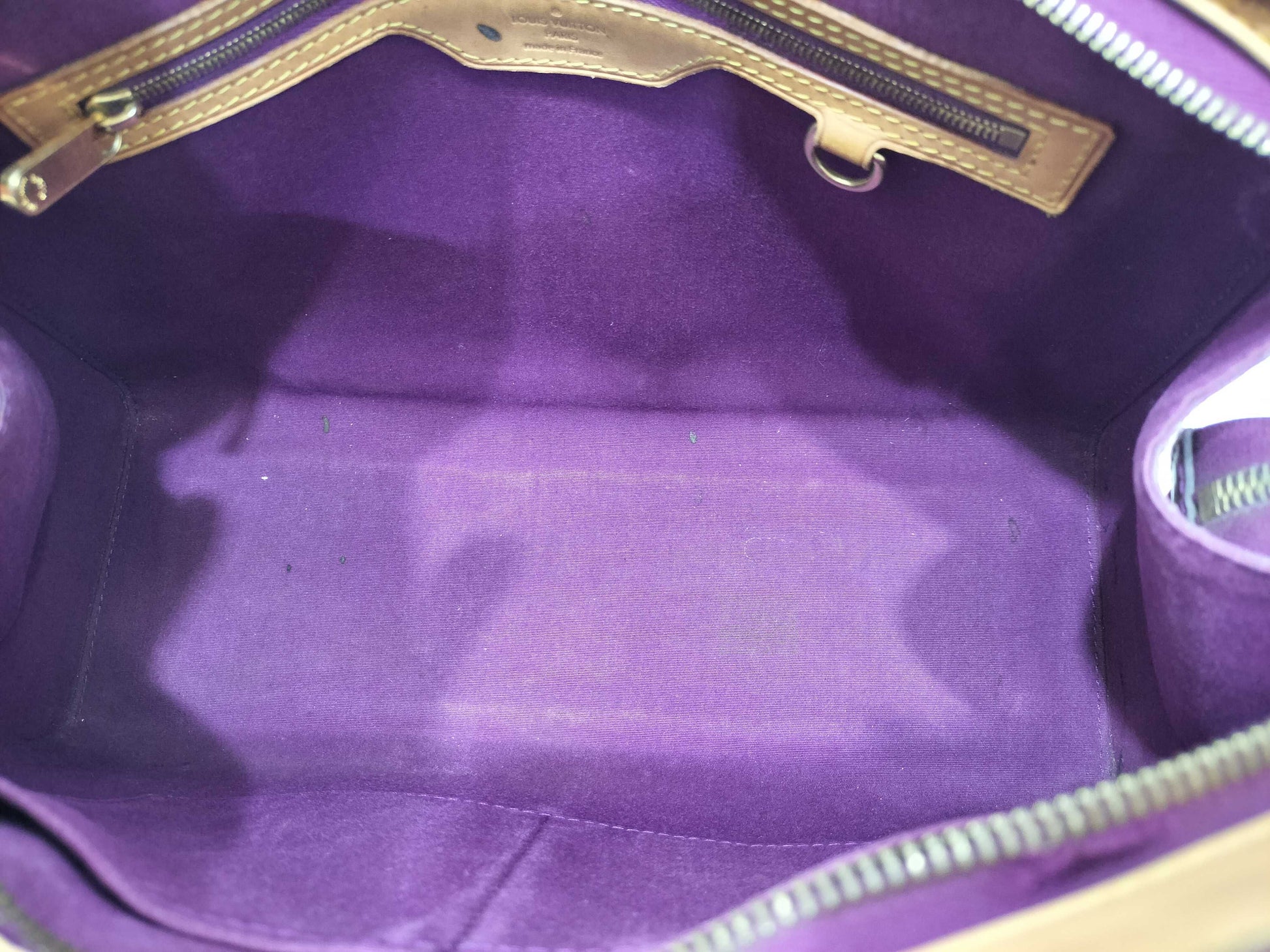 LOUIS VUITTON SR 0154 Vernis Louis Vuitton Handbag