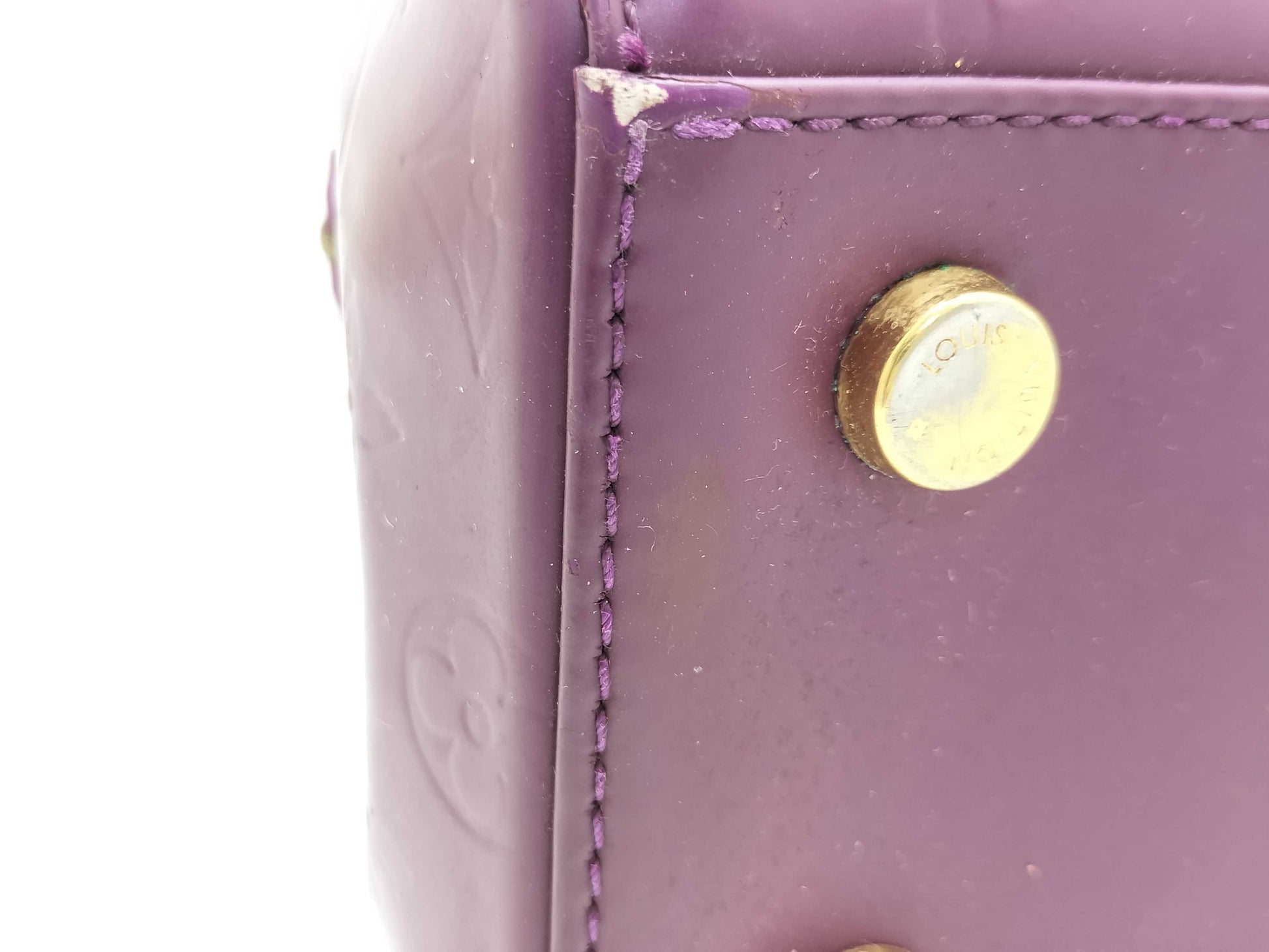 LOUIS VUITTON SR 0154 Vernis Louis Vuitton Handbag