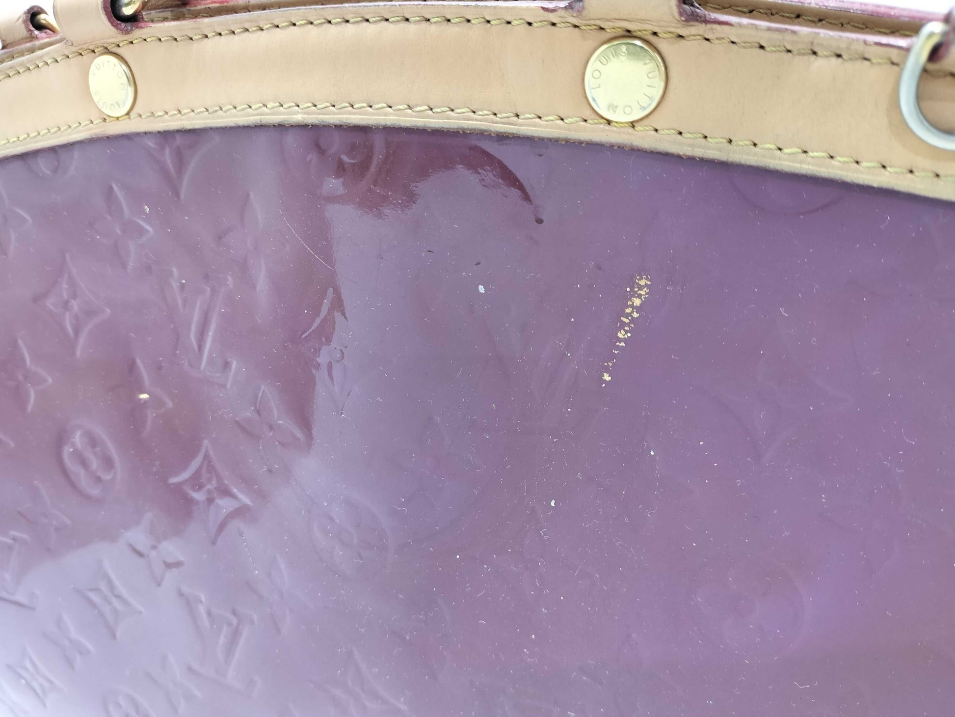 LOUIS VUITTON SR 0154 Vernis Louis Vuitton Handbag
