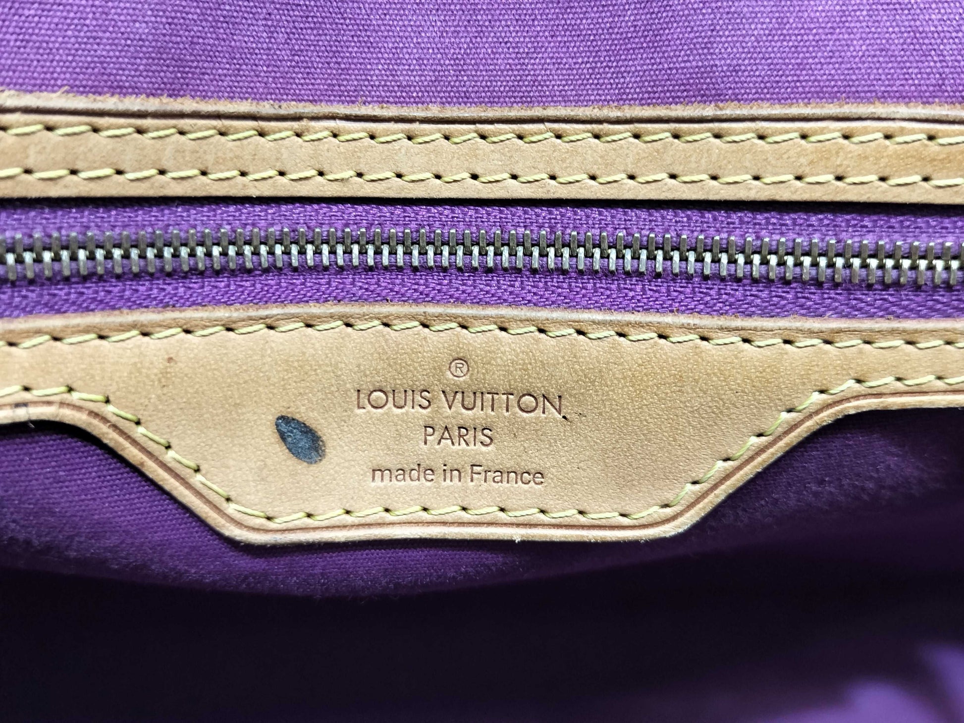 LOUIS VUITTON SR 0154 Vernis Louis Vuitton Handbag