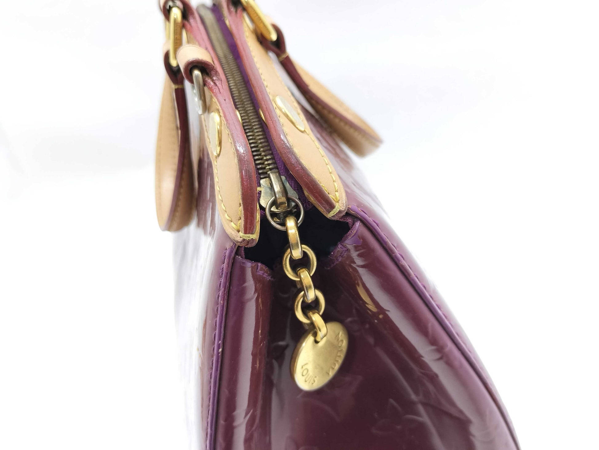 LOUIS VUITTON SR 0154 Vernis Louis Vuitton Handbag