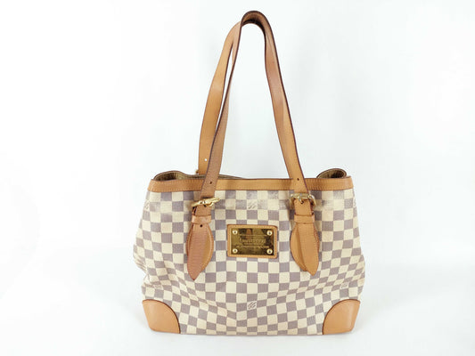 LOUIS VUITTON Unconfirmed Damier Azur Louis Vuitton Hand Shoulder Bag Tote Bag