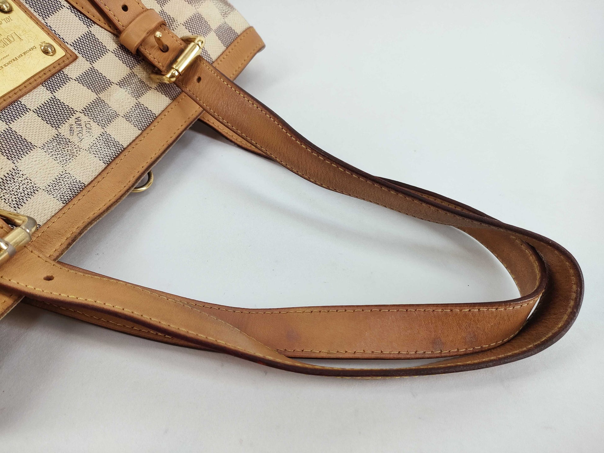 LOUIS VUITTON Unconfirmed Damier Azur Louis Vuitton Hand Shoulder Bag Tote Bag