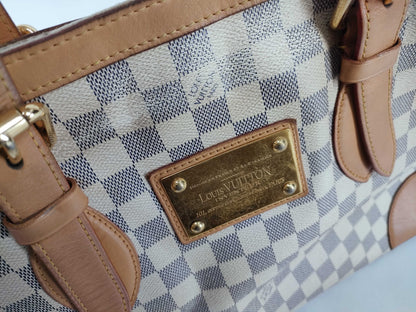 LOUIS VUITTON Unconfirmed Damier Azur Louis Vuitton Hand Shoulder Bag Tote Bag