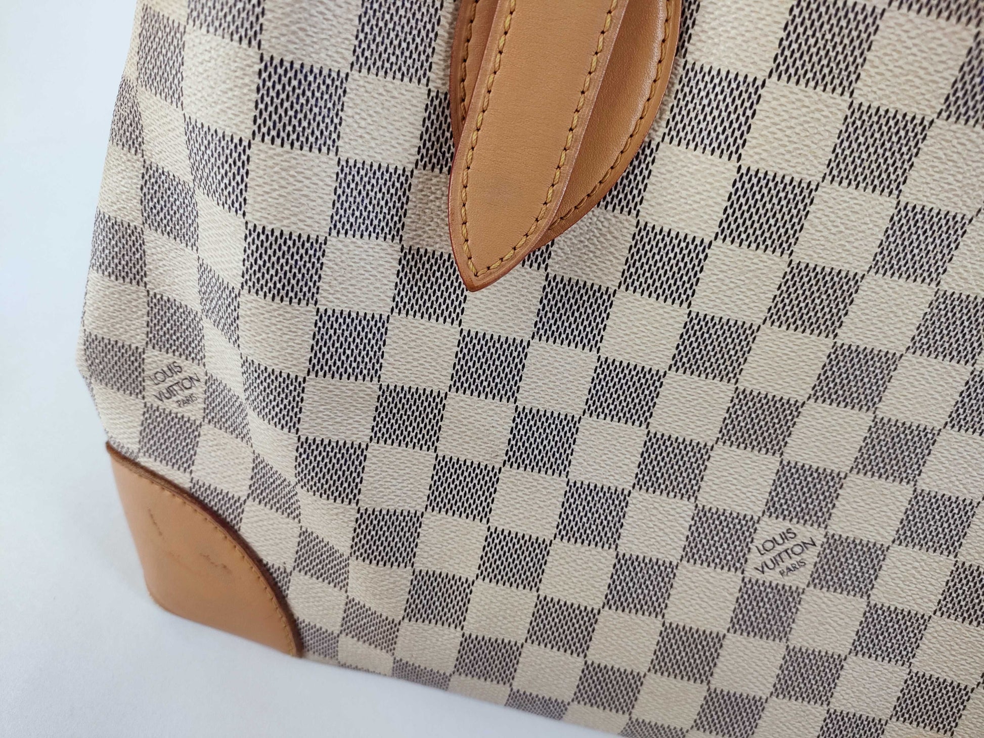 LOUIS VUITTON Unconfirmed Damier Azur Louis Vuitton Hand Shoulder Bag Tote Bag