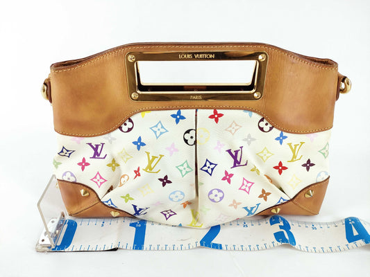LOUIS VUITTON Monogram Multicolore Handbag with Serial Number