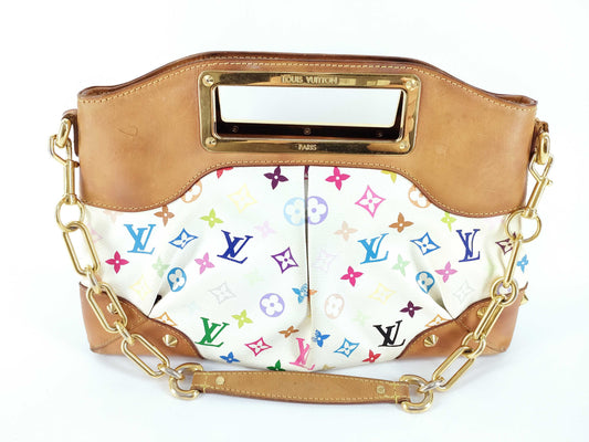 LOUIS VUITTON Monogram Multicolore Handbag with Serial Number