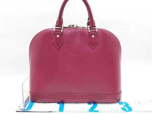 LOUIS VUITTON BA 4133 Epi Louis Vuitton Alma BB Handbag