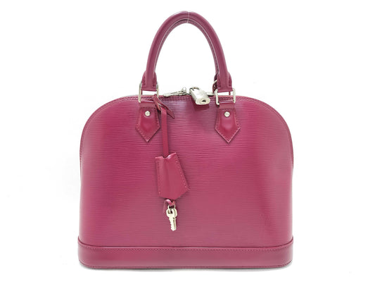 LOUIS VUITTON BA 4133 Epi Louis Vuitton Alma BB Handbag
