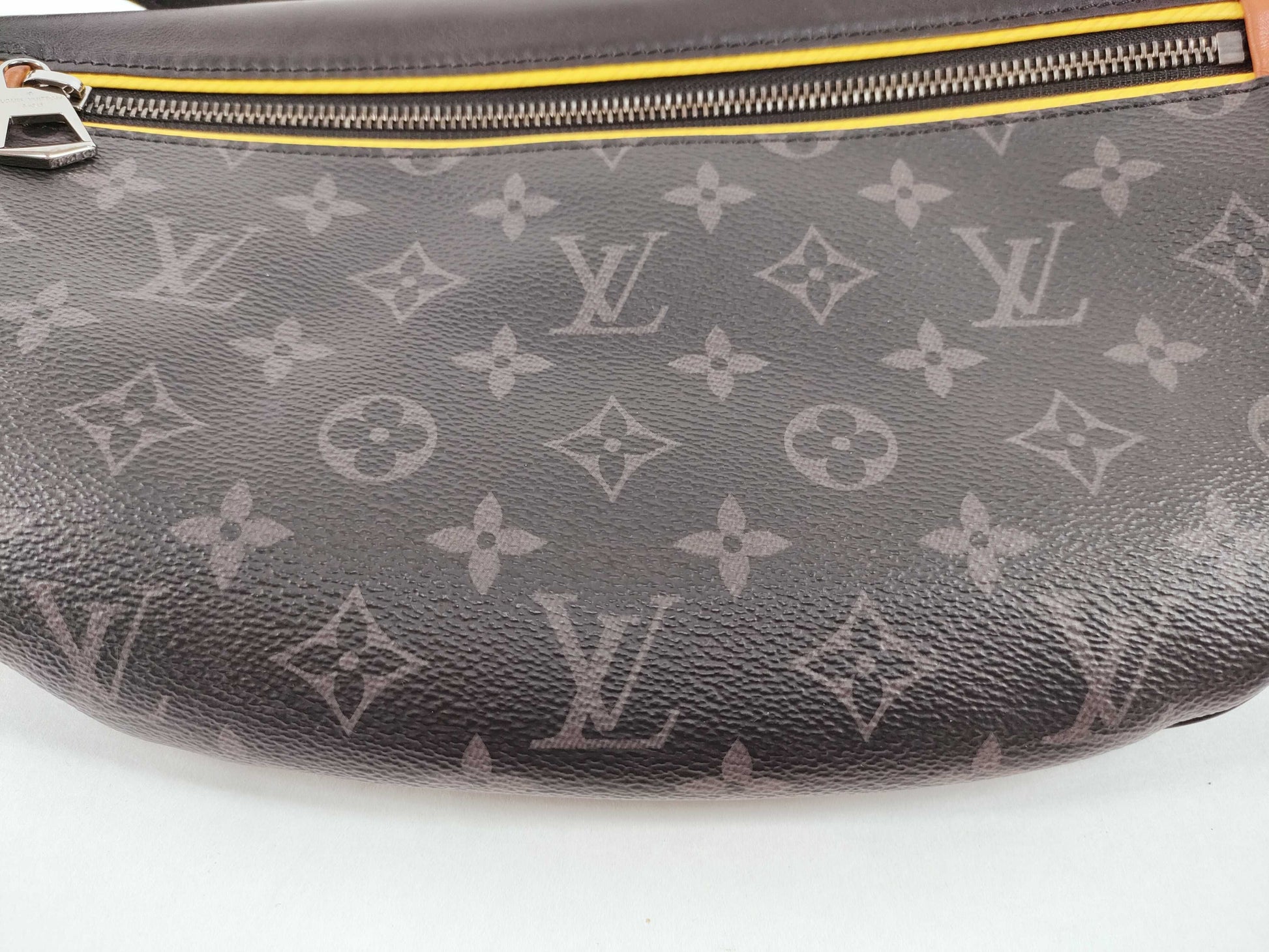 LOUIS VUITTON Monogram Empreinte Louis Vuitton Bum Bag Shoulder Bag with Serial Number