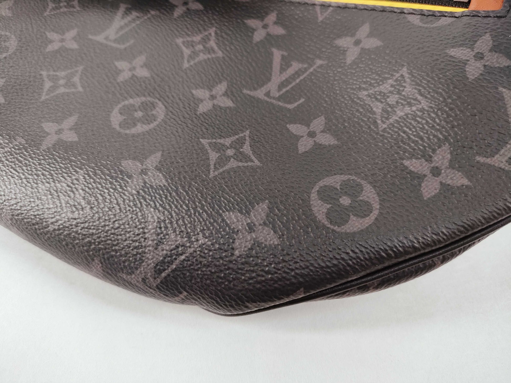 LOUIS VUITTON Monogram Empreinte Louis Vuitton Bum Bag Shoulder Bag with Serial Number