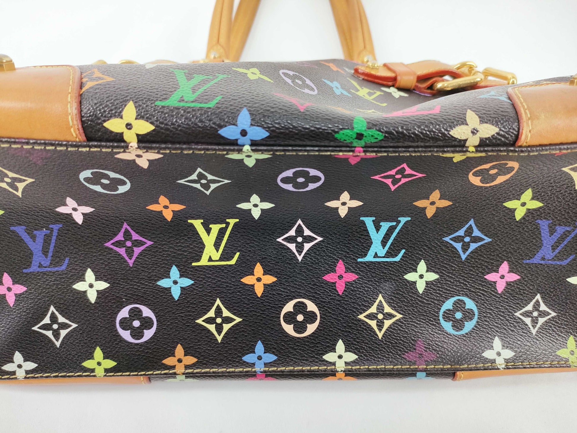 LOUIS VUITTON Unidentified Monogram Multicolor Louis Vuitton Handbag