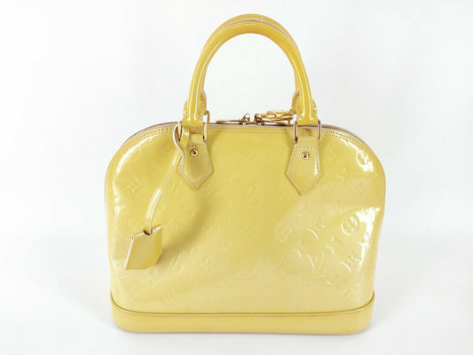 LOUIS VUITTON MB9103 Vernis Louis Vuitton Alma Shoulder Bag Handbag
