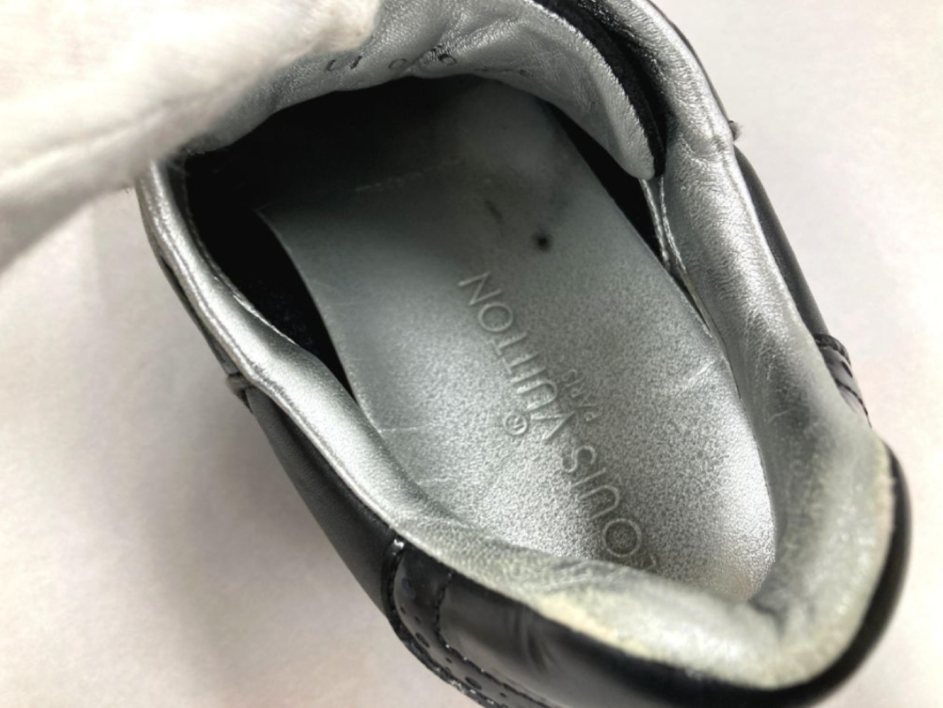 LOUIS VUITTON Monogram Sneakers with Box LI0150 #34 1/2 Sneakers