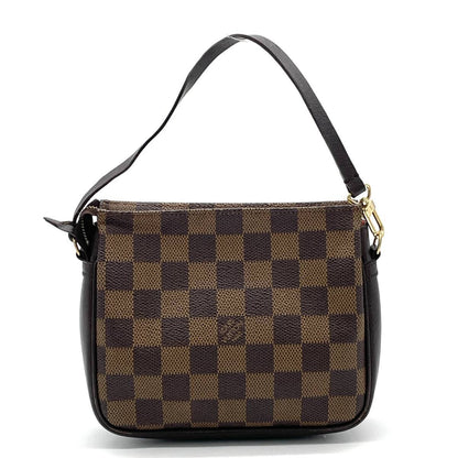 LOUIS VUITTON Damier Truss Makeup Accessory Pouch Handbag