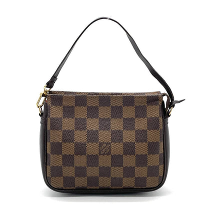 LOUIS VUITTON Damier Truss Makeup Accessory Pouch Handbag