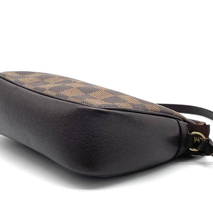 LOUIS VUITTON Damier Truss Makeup Accessory Pouch Handbag
