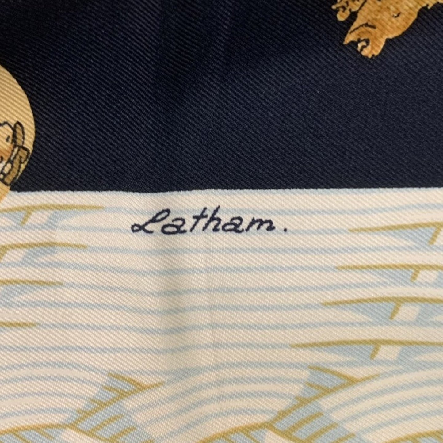 HERMES Hermes Egg Carré 90 Scarf