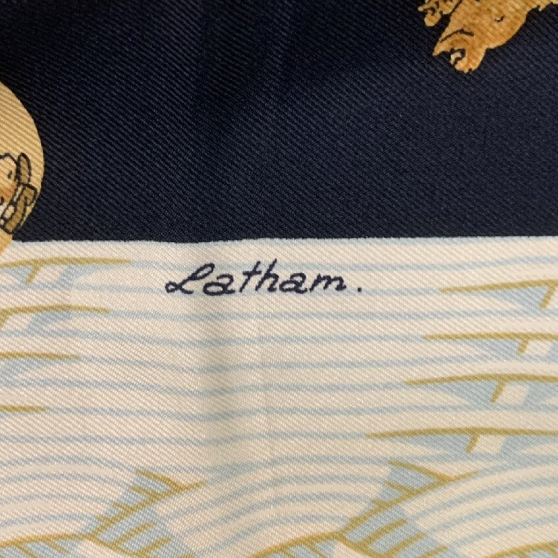 HERMES Hermes Egg Carré 90 Scarf