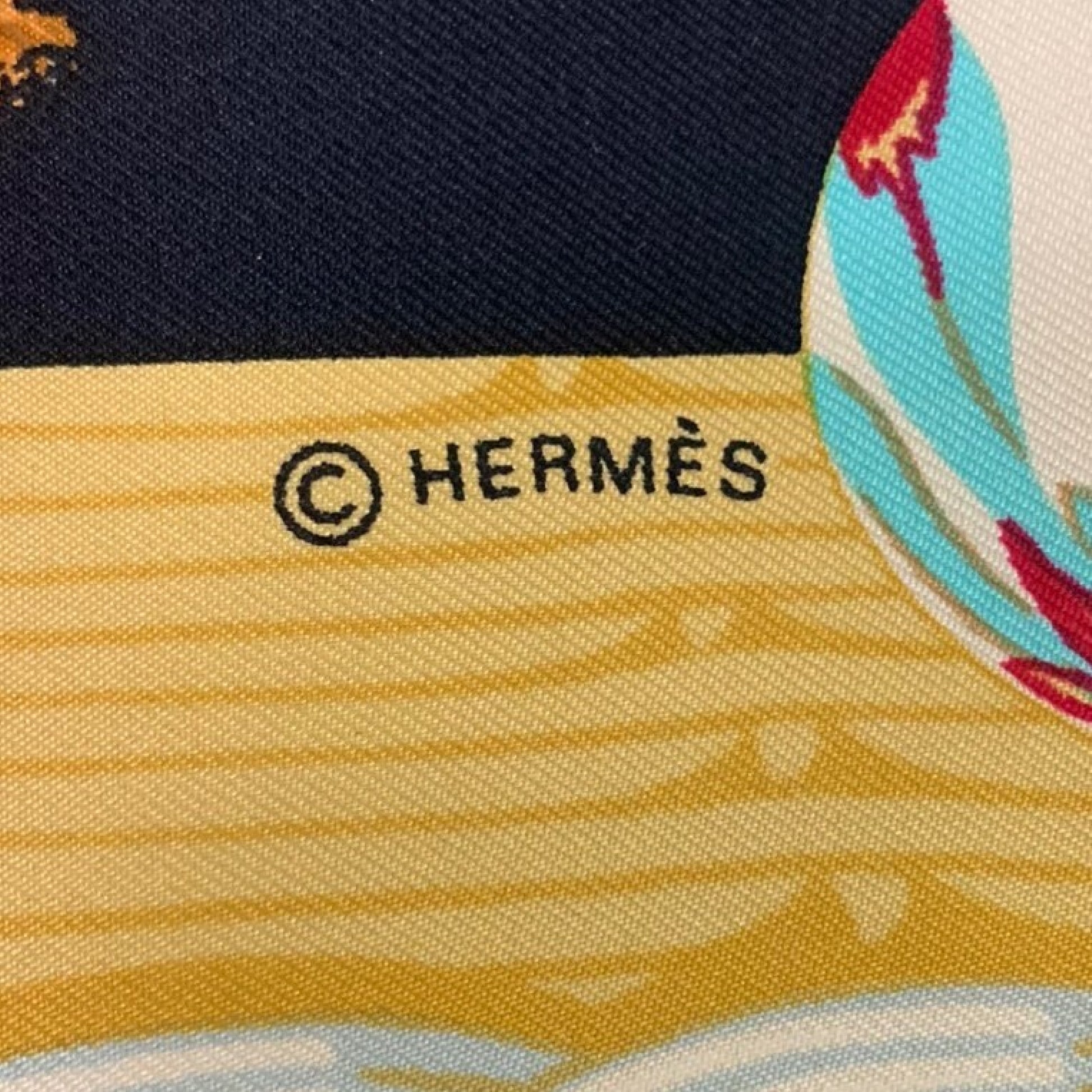HERMES Hermes Egg Carré 90 Scarf