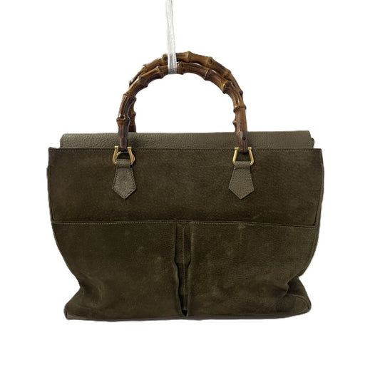GUCCI Bamboo 2-way Handbag