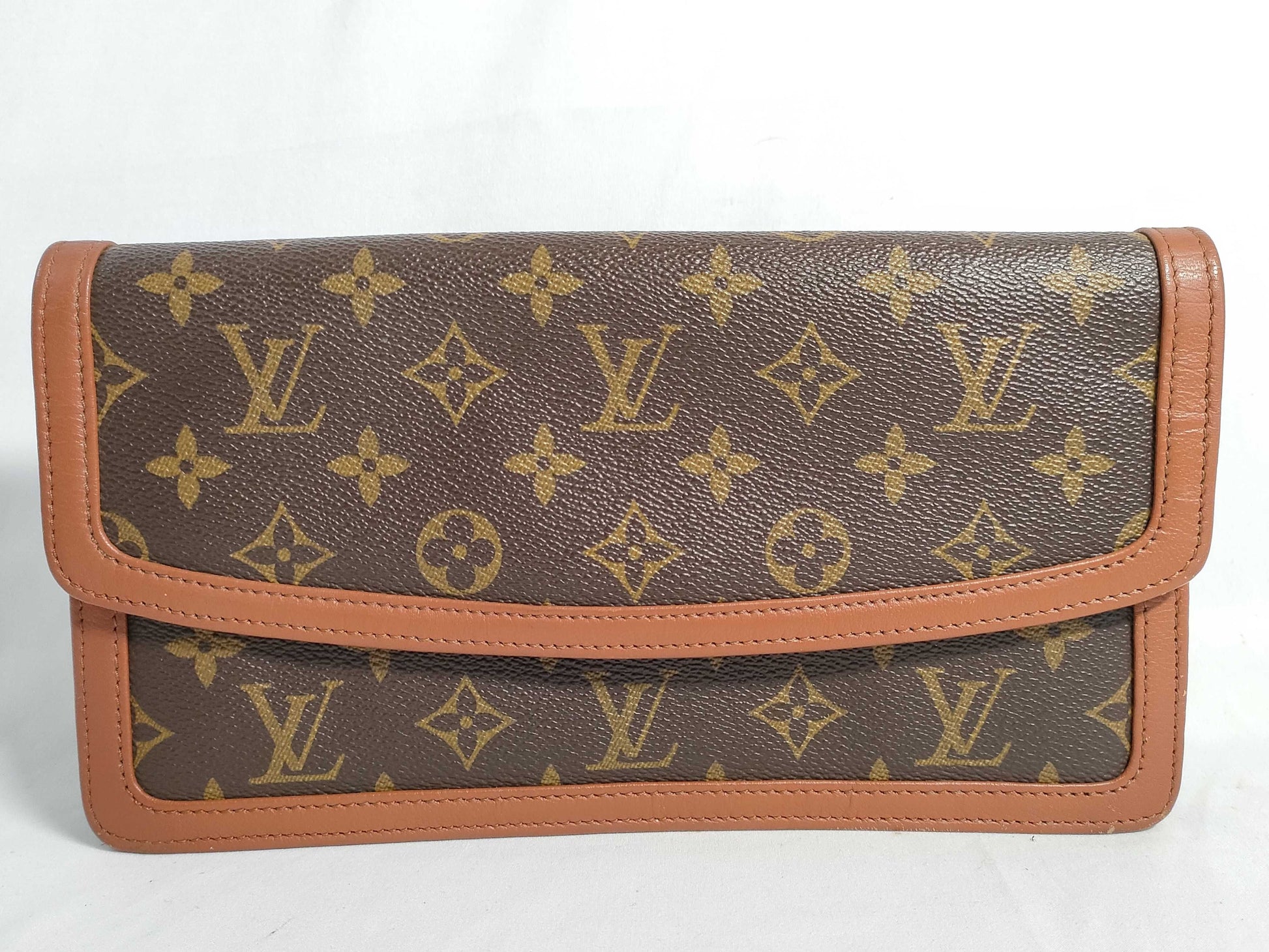 LOUIS VUITTON RFID verification failed 843 Monogram LV Monogram Handbag Second Bag