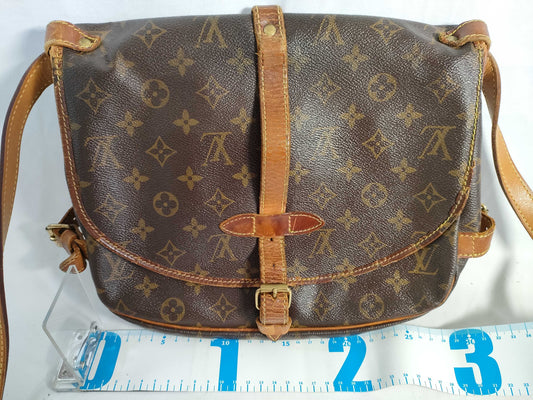 LOUIS VUITTON RFID verification failed. AR1905 Monogram LV M42256 Monogram Louis Vuitton Monogram Saumur 30 M42256 AR1905 Shoulder Bag.