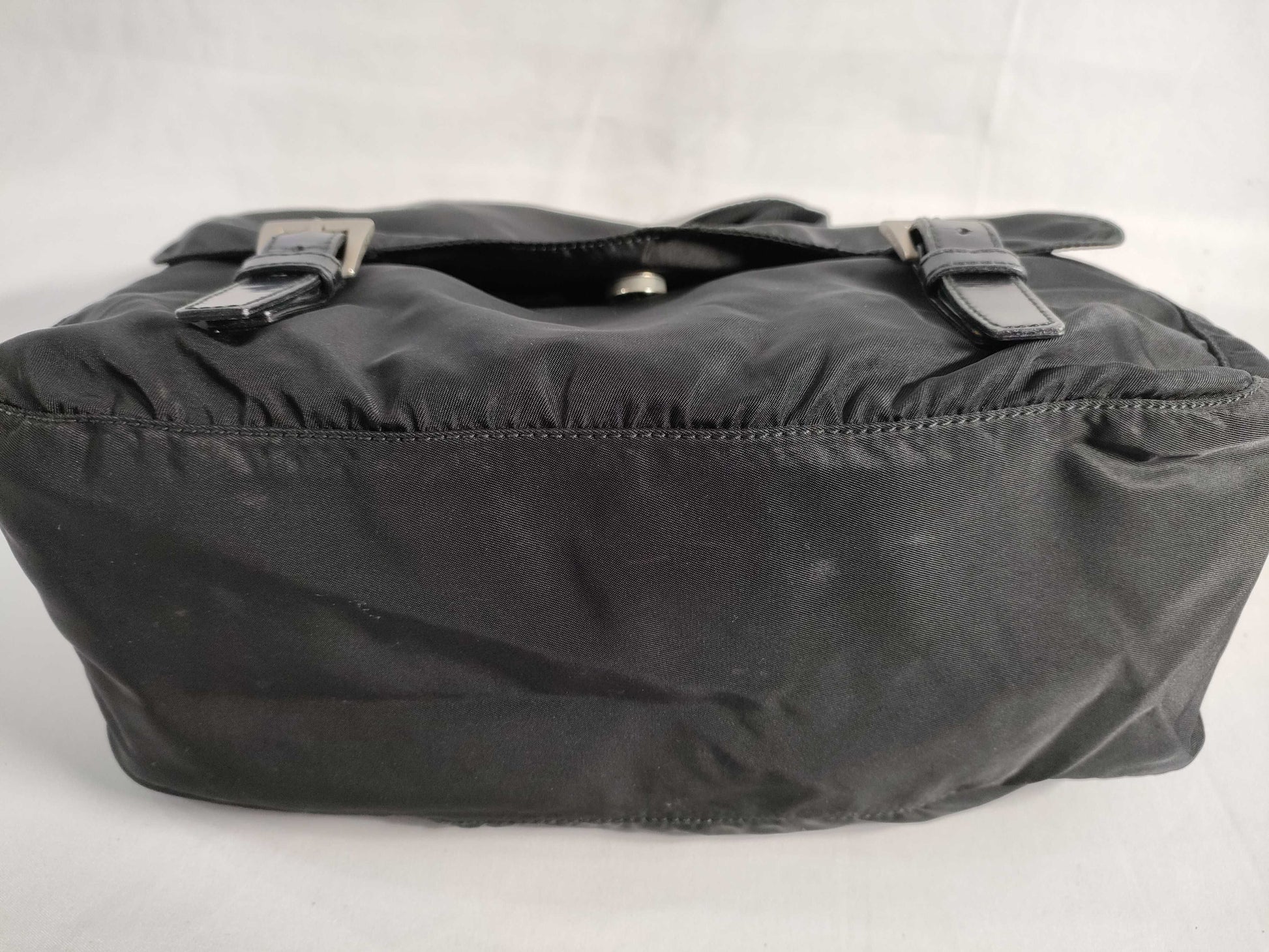 PRADA Nylon Shoulder Bag in Black