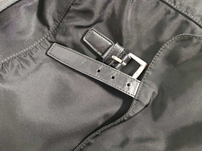 PRADA Nylon Shoulder Bag in Black