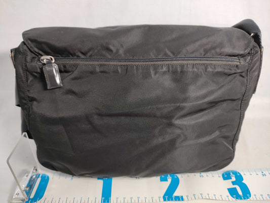 PRADA Nylon Shoulder Bag in Black