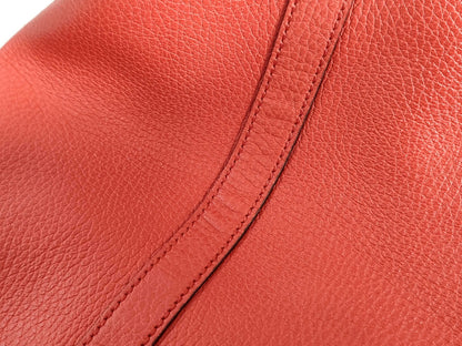 GUCCI GUCCI Gucci Tote Bag Leather Red Tote Bag