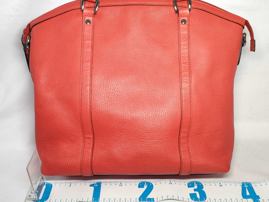 GUCCI GUCCI Gucci Tote Bag Leather Red Tote Bag