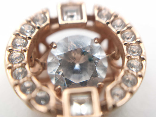 Transparent Stone METAL 0.9g Pendant Top 