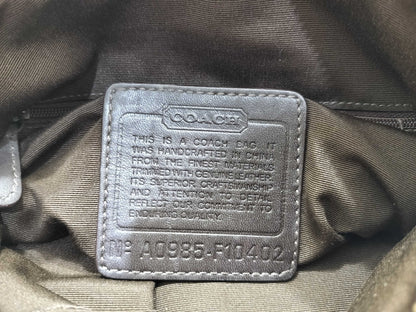 COACH Signature Nylon Shoulder Bag