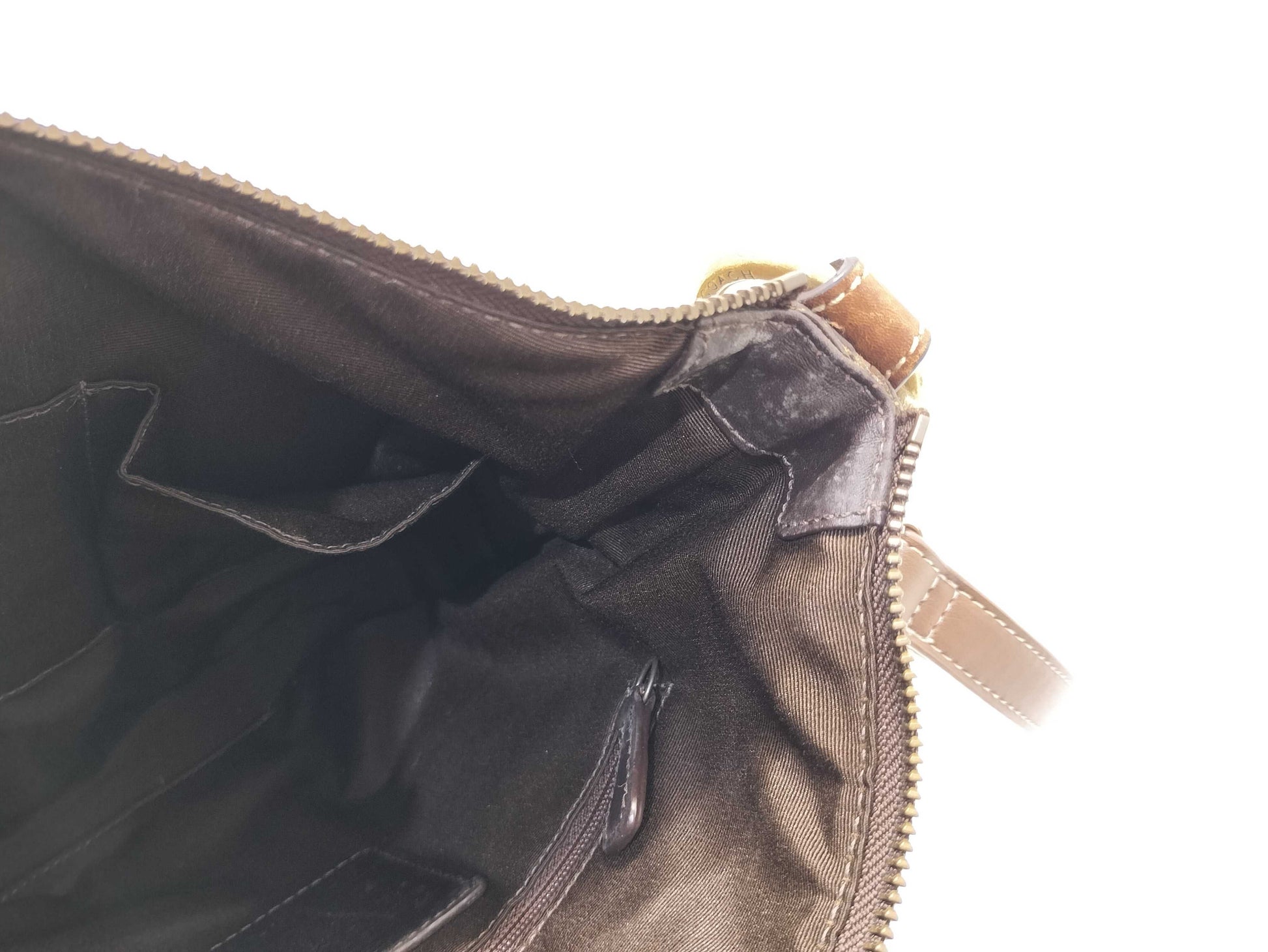 COACH Signature Nylon Shoulder Bag