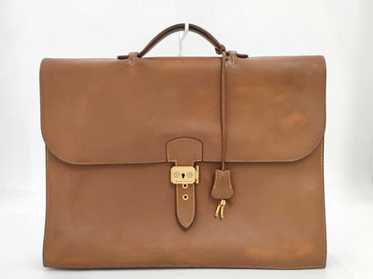 HERMES HERMES Sac A Depeche Business Bag 〇Z Bag