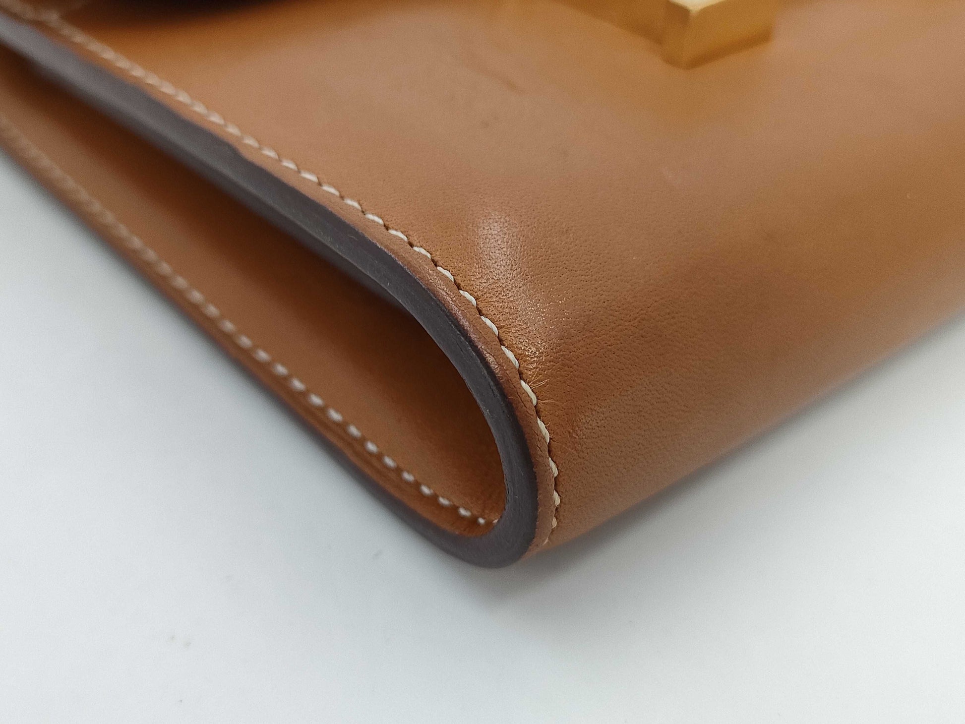 HERMES HERMES Constance Compact Swift X Engraved Wallet