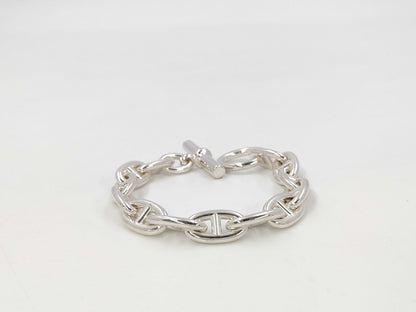 HERMES Chaine d'Ancre GM 13-link 925 bracelet, total weight 70.94g