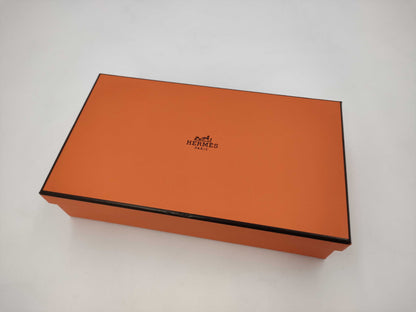 HERMES Kelly Wallet Long Etoupe Gold Hardware C Stamp Wallet