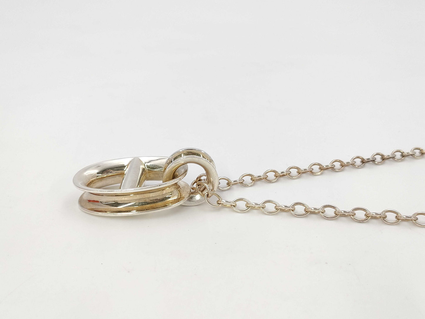 HERMES Chaine d'Ancre Reponse TGM Necklace, 925, Total Weight: Approx. 73.9g