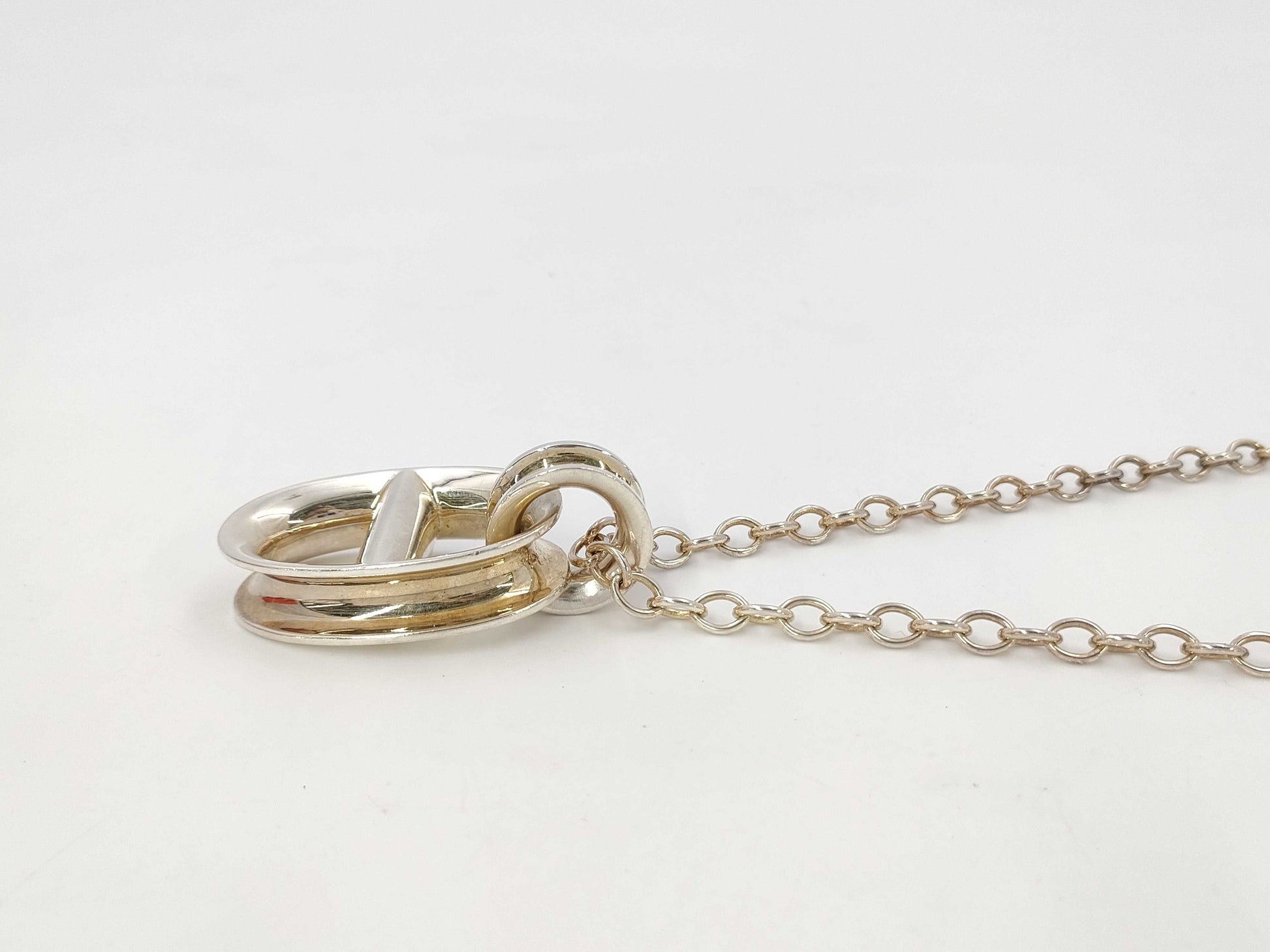 HERMES Chaine d'Ancre Reponse TGM Necklace, 925, Total Weight: Approx. 73.9g