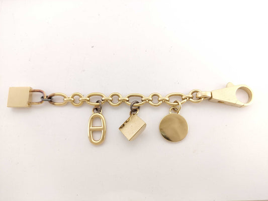 HERMES Hermes Accessory Charm Gold Charm