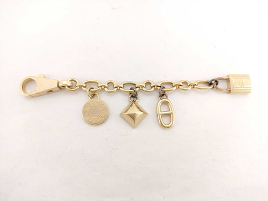 HERMES Hermes Accessory Charm Gold Charm