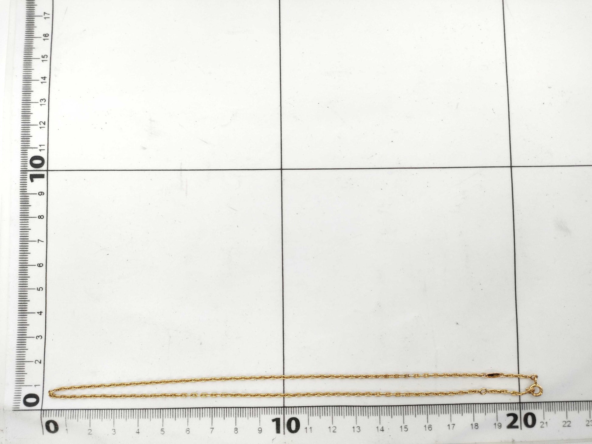 HERMES Mini PG/YG AU750 4.6g Necklace 